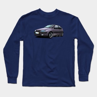 Citroen Saxo - Gray Long Sleeve T-Shirt